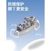 Girls' Closed-Toe Sandals Summer New Sequin Versatile Children's Shoes Korean Version Silver Sports Beach Shoes
