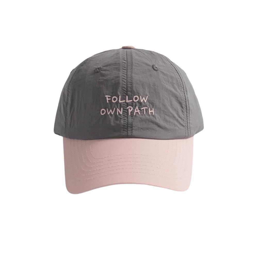 Adjustable Sun Protection Hat Lightweight Quick Dry Cap Fashion Baseball Cap  Running розовый