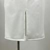 Women's White French Square Neck Slim-Fit Long-Sleeve Dress for Autumn/Winter Events