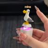 Portachiavi Tasto Tastiera Gabbiano Luminoso Sonoro Sollievo dallo Stress Giocattolo Fidget Creativo Ciondolo Elettronico Portatile Per Adulto