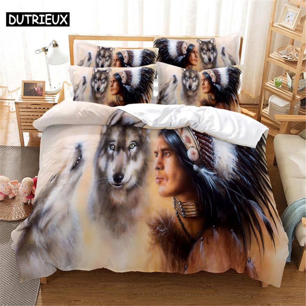 3D Bedding Set Queen Bedding Duvet Cover Set Bedding Set Bed Cover Queen Bedroom Bed Cover Set Bed Set Bedding (135x200cm)&set