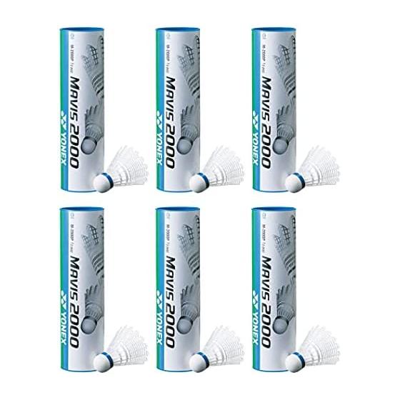 YONEX Badminton Shuttle Mavis 2000P (Nylon + Natural Cork) M-2000P