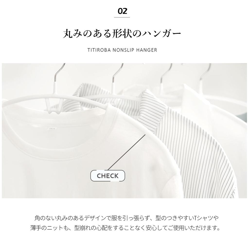 for 3x Storage Hangers by TITIROBA Prevents Leaves No with Connecting Black [Connectable Capacity] 20-Pack - Non-Slip, Decay, Marks, Hooks,