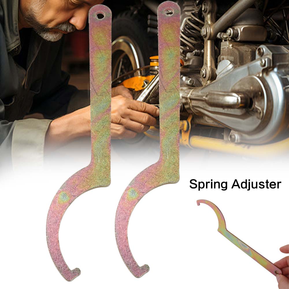 Crescent Spring Adjuster Wrench 185mm C Spanner Wrench Shock Absorbe Wrench  Motorcycle Repair