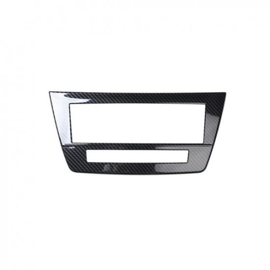 Center Console Button Sticker 2007-2014 Trim ABS Carbon Fiber For Benz C-Class