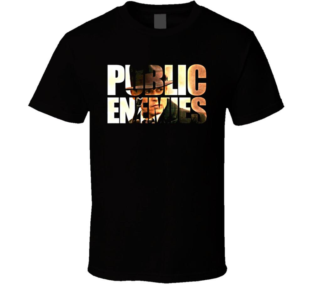 Public Enemies Logo T Shirt XXL