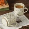 Hand-painted Retro Tea Cup High Temperature Resistant Milk Drinking Cup Latte Cup