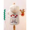 Autumn Pet Clothing Dog and Cat's Festivel Sweaters Christmas Fleece Coat For Dog Cat J139