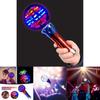 Colorful Glowing Led Light Stick Sphere Perfect For Concerts And Children's Performances