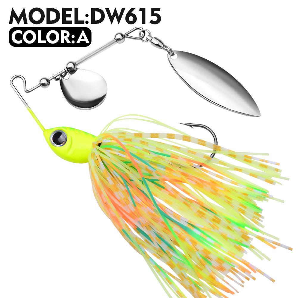 

Приманка Bearded Lao 10G 14G Tassel Glitter Anti Hanging Bottom Lure Fake Bait Biomimetic Bait Spinnerbait Color A#10g