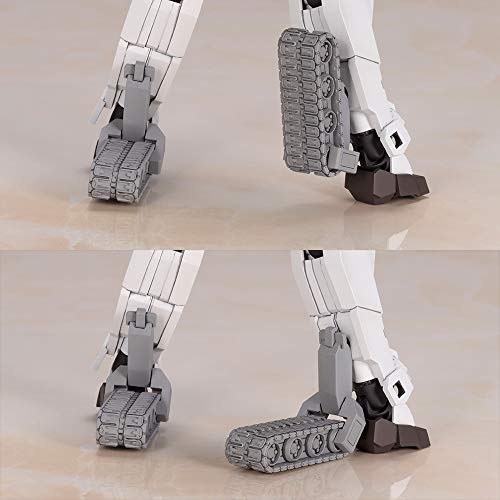 Frame Arms Girl Gourai Kai [White] Ver.2, Approximately 135mm Tall, Non-scale Plastic Model Kit