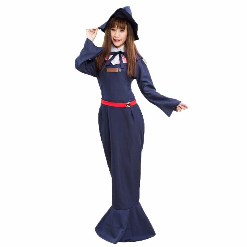 

Академия Маленькой Ведьмы Школа Ведьм Сьюси Косплей Женский Магический Форменный Наряд Вечеринка