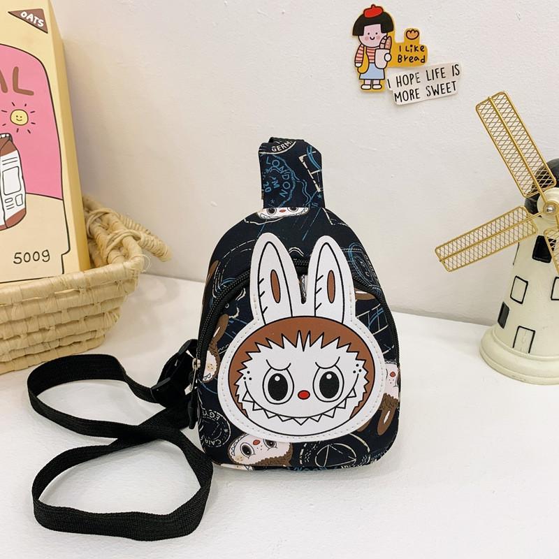 Lightweight And Fun Animated Character Chest Bag For Boys And Girls Perfect For Use Everyday