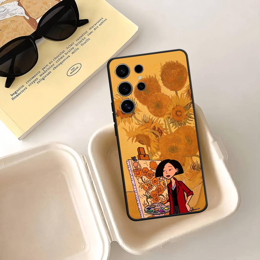 DARIA M-MORGENDORFFER Case For Samsung Galaxy Case S25 S23 S22 S21 S30 S20 S10 Ultra Plus FE TPU Soft Cover