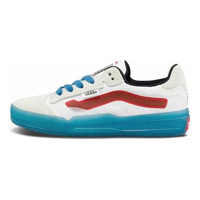 Classics Canvas Low Top Skate Shoes Kids Sneakers White Blue VN0A5HZ2WTM