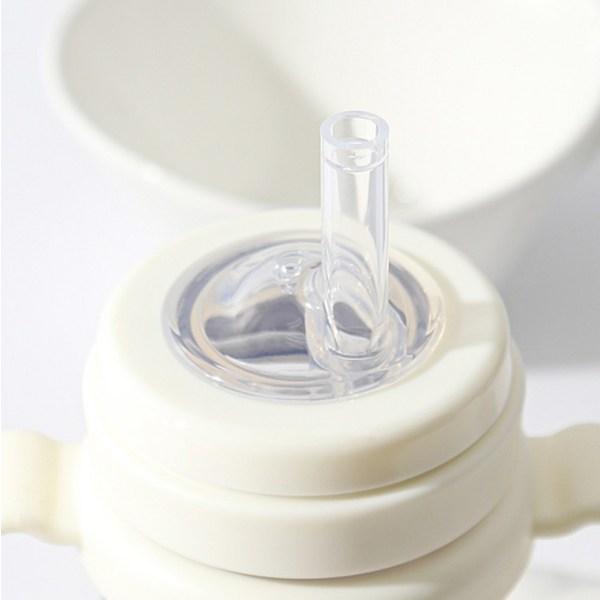 Gromimi Replacement Straw Multipack Stage 2, White (Straw Top), 1 Set