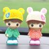 Creative Cartoon Couple Dolls for Car Interiors and Home Decor - Small Festival Ornaments and Gifts
