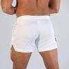 Herren Sportshorts Einfarbiges Design Normale Passform Freizeitshorts mit Kordelzug Schnelltrocknende Fitnessshorts