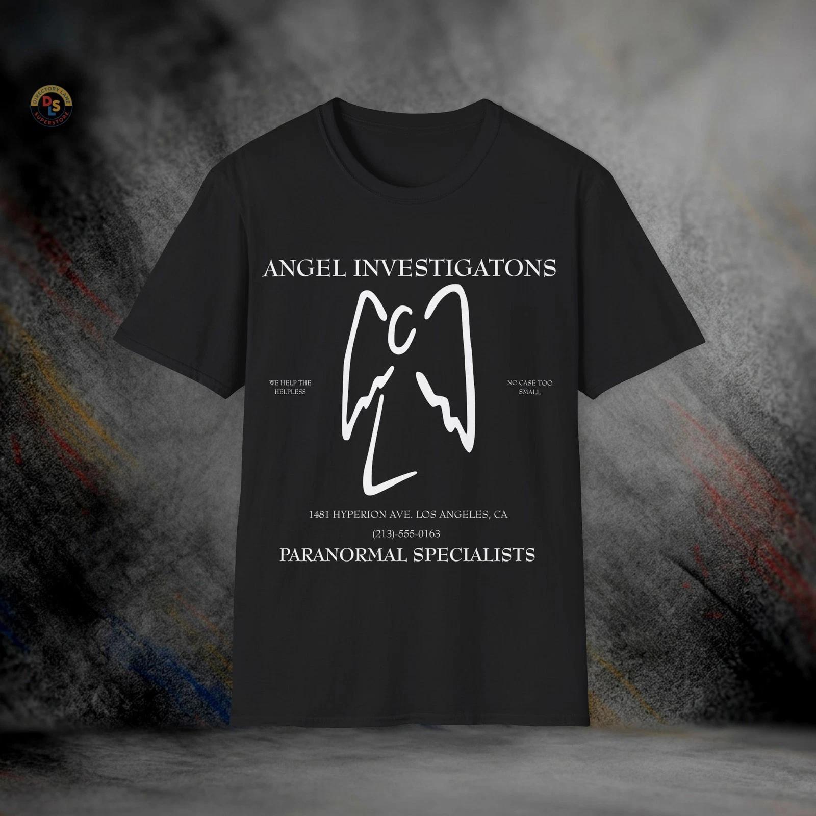 Angel Investigations Paranormal Specalists T-Shirt | Softstyle Tee L