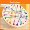 Rope Wooden Challenge Toy For Kids Logic Development Parentchild Interaction