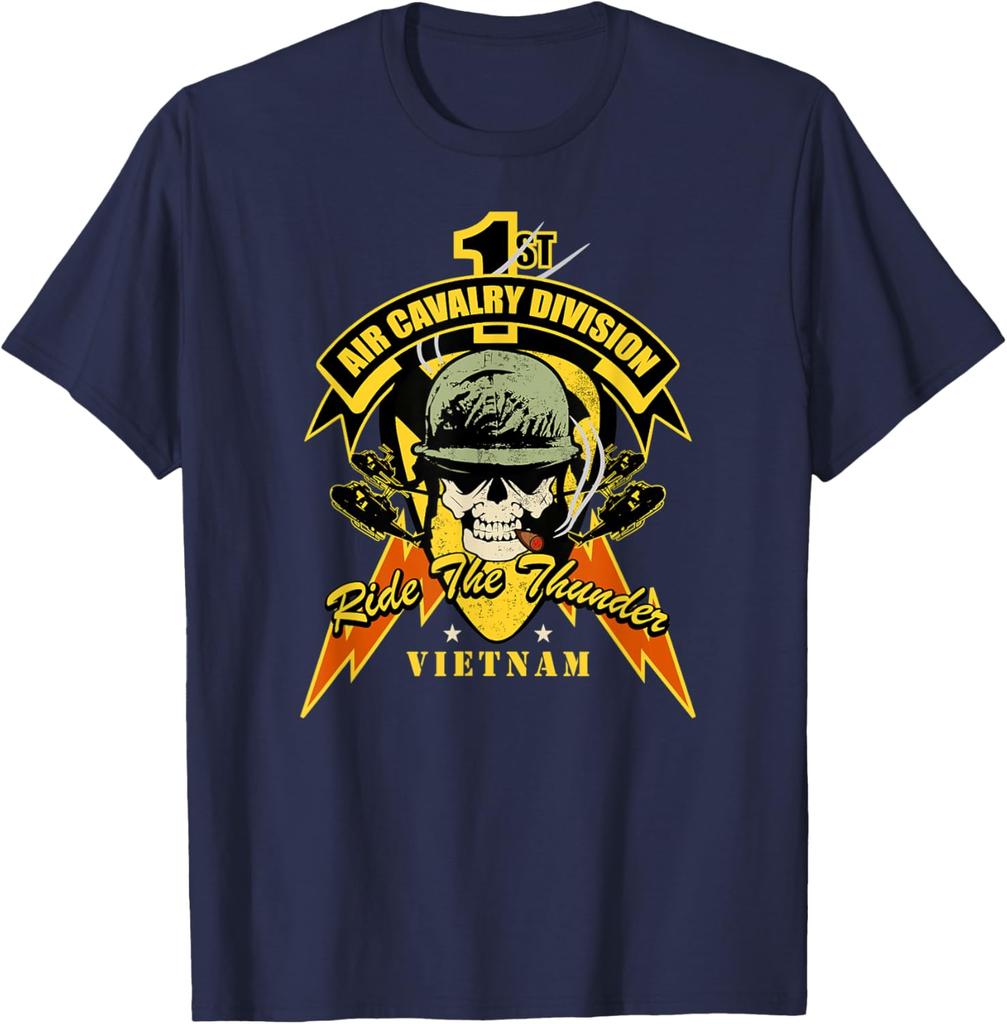 1 Divisin De Caballera French Army Men TShirt Short Sleeve Casual 100 Cotton Shirts