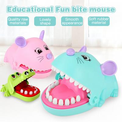 Juego de Mordiscos de Dedos de Dientes de Cocodrilo y Tiburón Mordiendo la Mano Juguetes Divertidos para Niños y Adultos Alivio del Estrés Juguetes de Broma