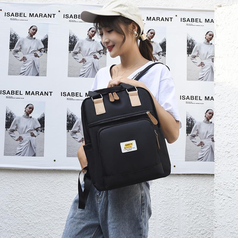 BlingogoOxford Tessuto Leggero Zaino Femminile Nuova Moda Coreano Versione  del Selvaggio Zaino Semplice Borsa Scuola Studente Grande Capacità acquista  in modo economico — spedizione gratuita, recensioni reali con foto — Joom
