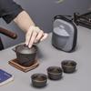 Portable Yixing Zisha Purple Clay Travel Tea Set