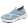 Scarpe Casual Donna Versatili Primavera Scarpe in Rete Traspiranti Fondo Morbido Slip-on per Anziani Scarpe da Mamma Casual Quotidiane Comode Scarpe da Ginnastica Leggere