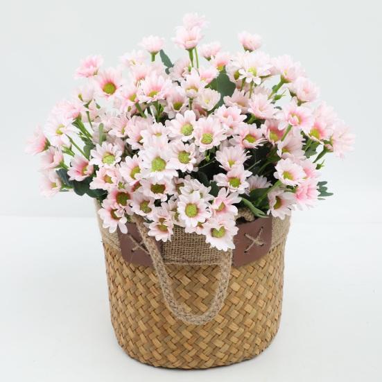 Artificial Flowers Stem Realistic Spring Fake Wildflower Bouquet Faux Flower Arrangements for Vase Wedding Centerpiece DIY Home Party Table Decoration