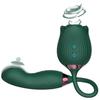 Hot Sale 2-in-1 Rose Sucking Vibrator G Spot Clitoral Stimulator Women's Female Masturbation Flap Sex Toys