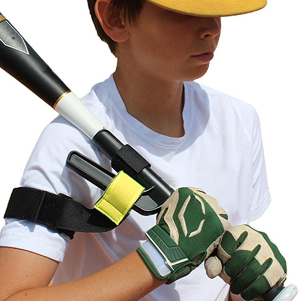 Baseball Swing Trainer Bands Softball Swing Trainer Portable Elastic Swing Trainer for Athletes Improve Batting Arm Strength