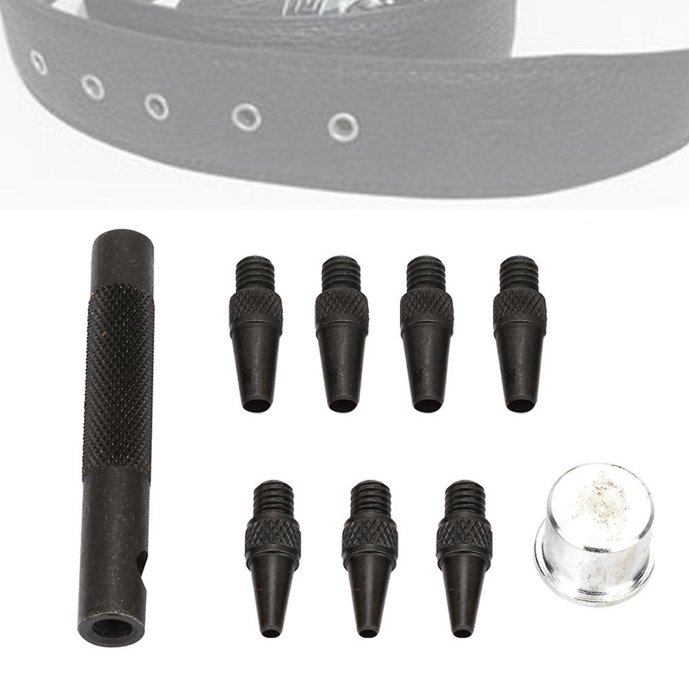 7pcs 2 5mm Leather Hole Punch Set Leather Carbon Steel Puncher DIY Leathercraft Tool