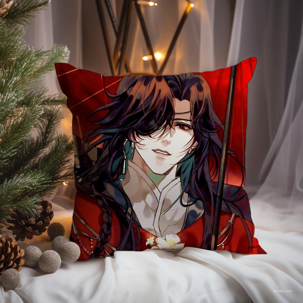 Благословение Небесного Владыки Наволочка Премиум Комфорт Двусторонняя Наволочка для Подушки - Дизайн  Два в Одном  для Любой Комнаты и Салона Автомобиля 12x12Inch