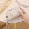 PU Leather Women's Wallet Fashion Short Coin Purse Card Holder Small Ladies Wallet Female Three Zippers Mini Clutch Purses