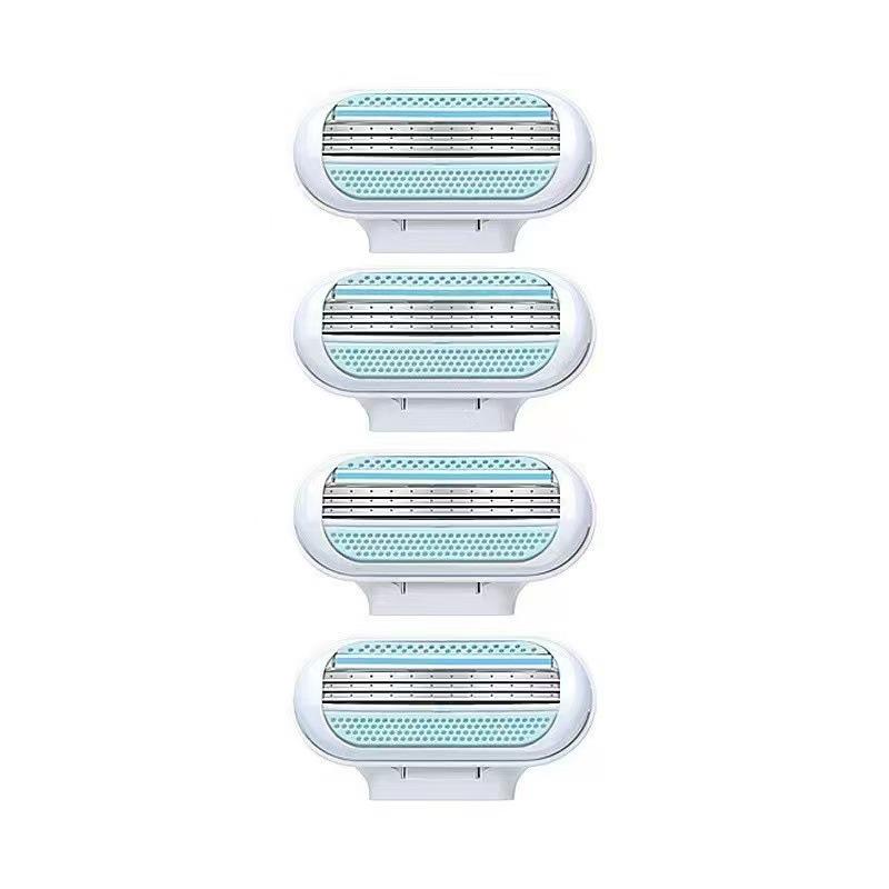 Three-layer Ladies Razor for Smooth Hair Removal - Effortlessly Shaves Armpits & Legs