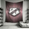FC Utrecht Wall Hanging Printed Fabric Blanket Decorative Tapestries for Bedroom Living Room Home Decor
