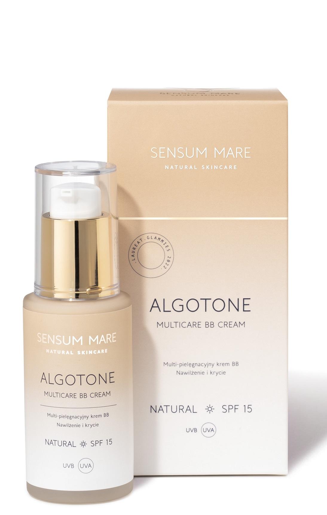 

Sensum Mare ALGOTONE Multicare BB Cream Multi-pielęgnacyjny krem BB nawilżenie i krycie NATURAL, 30 ml
