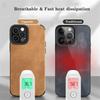 Advanced Business Suede Anti-slip Phone Case For iPhone 16 15 14 13 12 11 Pro Max 16 Plus Lens Full Protection Shockproof Cover