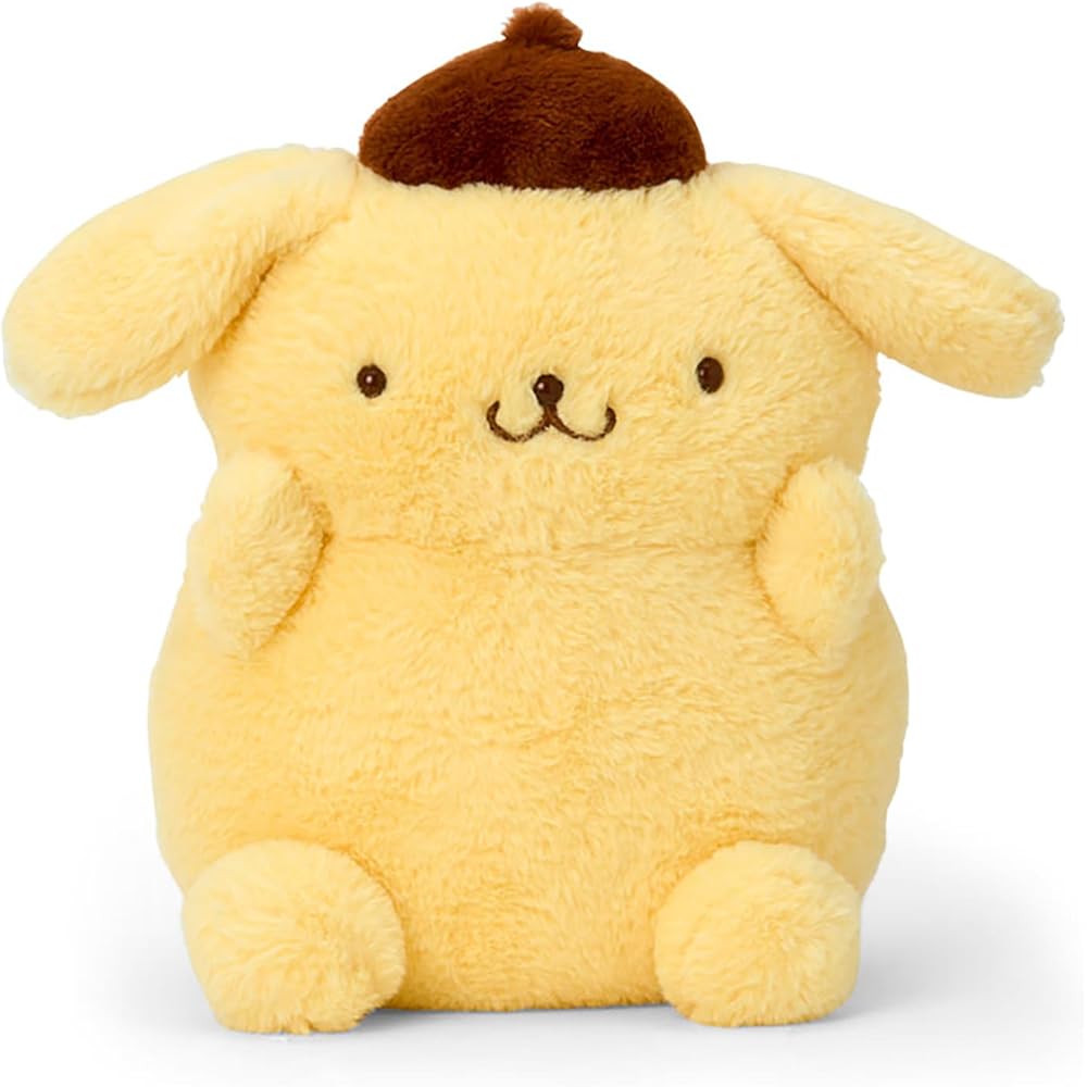 Sanrio Pompompurin Plush Toy Happy Pudding Design Age 3 and Up 788490