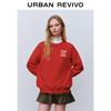 UR Women's Color Block Letter Loose Sweatshirt