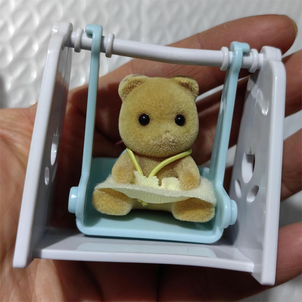 Simulation Forest Rabbit Family DIY Playset Mini Rabbit Bear Figure Toy Dolls Kids Gifts