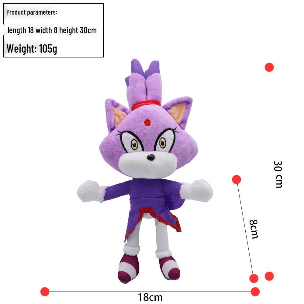 Sonic the Hedgehog Plush Toy Set - SuperSonic Full Series Collectibles