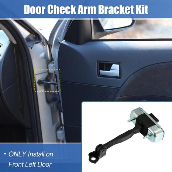 Toyota Sienna Front Door Check Stop Strap Door Check Assembly Pack of 1 | Silver | Durable