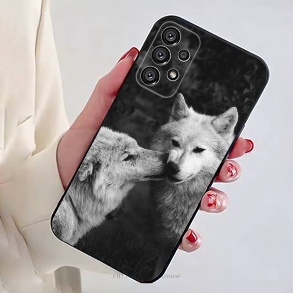 

Wolf Phone Case For Samsung Galaxy A54,34,24,73,53,52,52S,04S,04E,A72 Cover Samsung A51