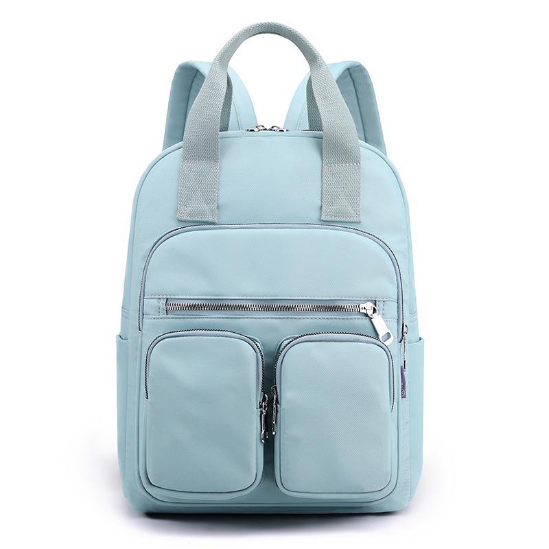 Women's Backpack Autumn Large-capacity Multi-pocket Nylon Cloth Leisure Travel Female College Student Book Backpack Schoolbag