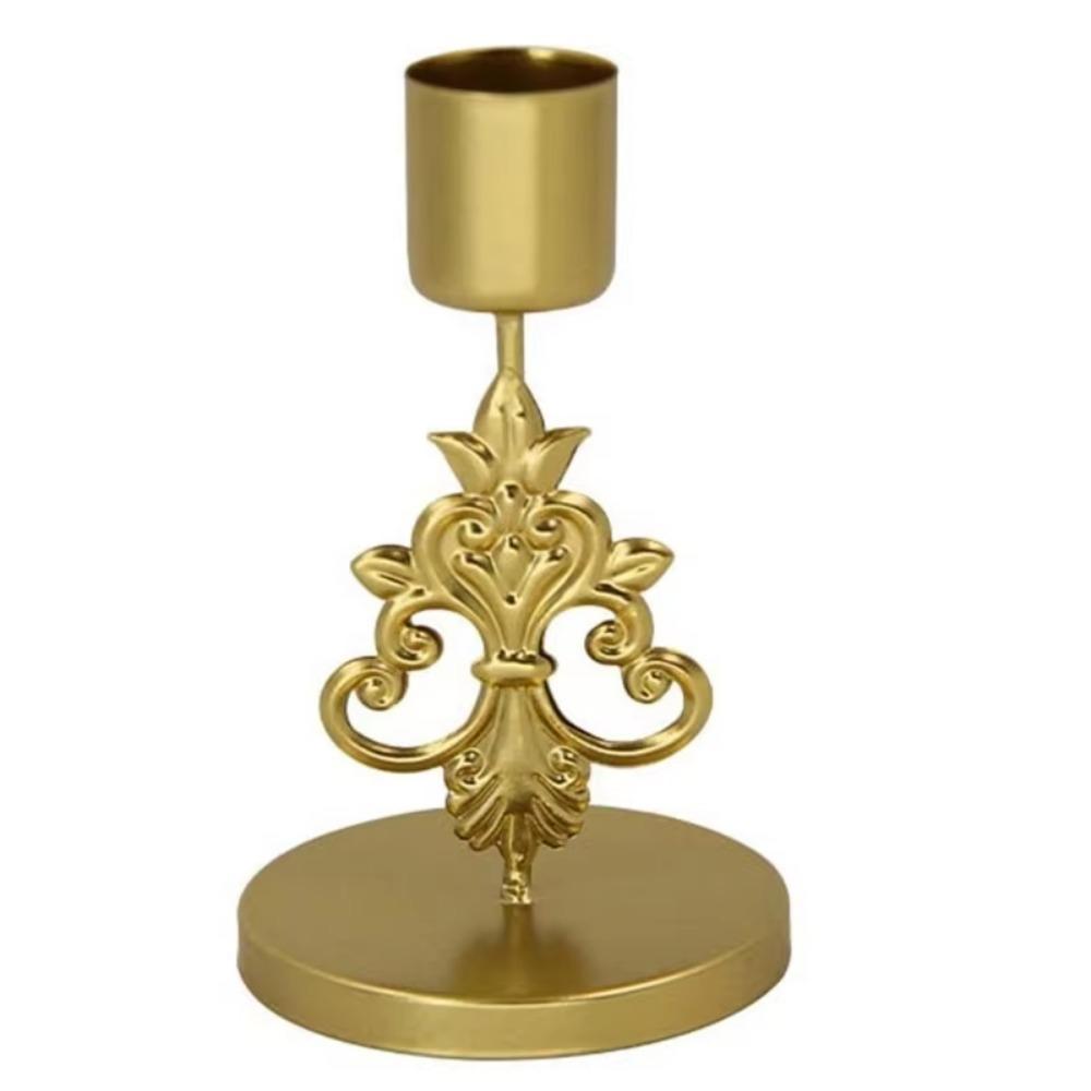 Exquisite Iron Candle Holder Essy To Use Desktop Aromatherapy Rack  Festive Atmosphere