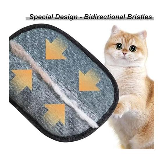 Pet hair removal gloves | Reusable cleaning products with static electricity | Pet hair removal can also be used for laundry - Household use: