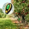 Wireless Smart Soil Tester Smart Temperature Humidity Monitor LCD Digital Display Light and PH Tester for Home Garden Lawn Farm