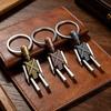 Creative Robots Keychain for Car Keys Purse Handbag Backpack Travel Bag Robot Pendant Keychains Cute Keychains Gifts for Men Friends Teacher Robot